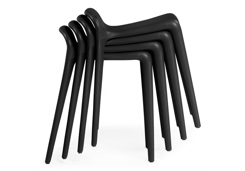 Пластиковый стул, Беон черный