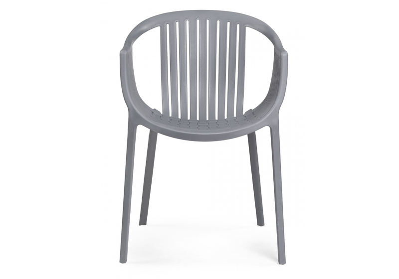 Пластиковый стул, Боркас серый