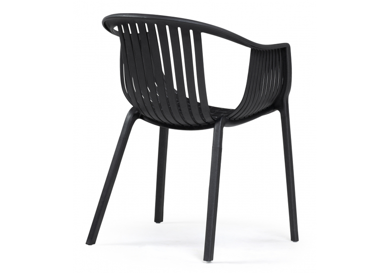 Пластиковый стул, Боркас черный