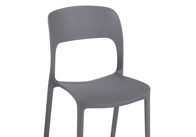 Пластиковый стул, Эгри серый