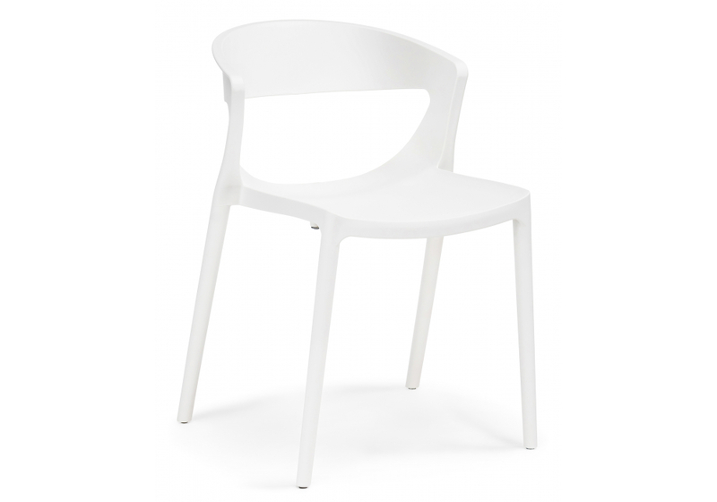 Пластиковый стул, Градно белый