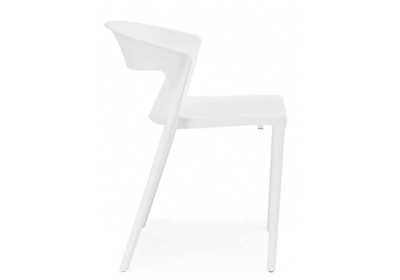 Пластиковый стул, Градно белый