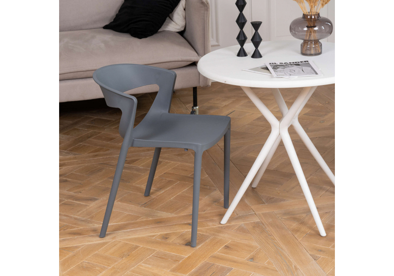 Пластиковый стул, Градно серый