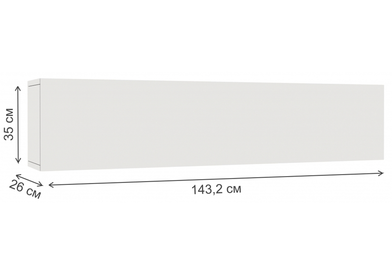 Шкаф, Модена белый