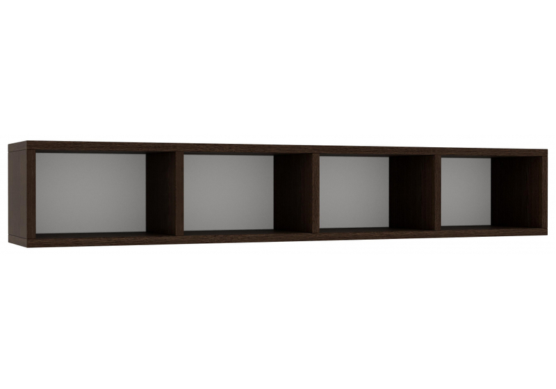 Корпусная мебель, Модена комплектация 3 белый / венге