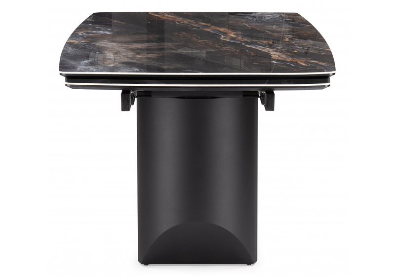 Керамический стол, Маре 200(260)х100х77 neodom titanium lawa nero / черный