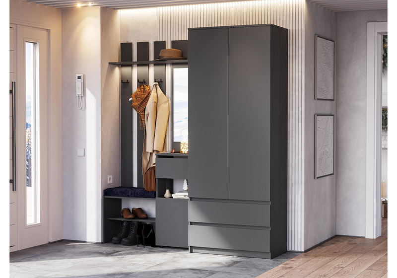 Прихожая, Сибити графит серый