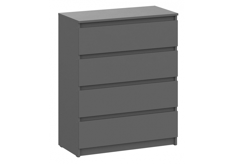 Комод, Сибити 4 ящика графит серый