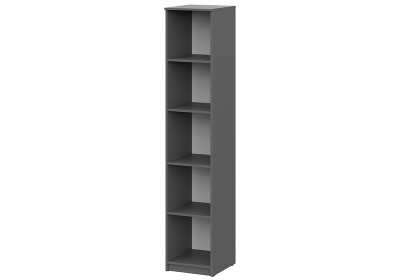 Шкаф, Сибити одностворчатый графит серый