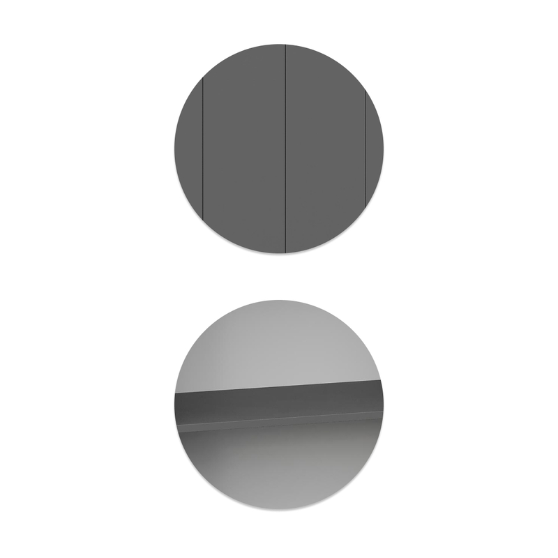 Шкаф, Сибити четырехстворчатый графит серый