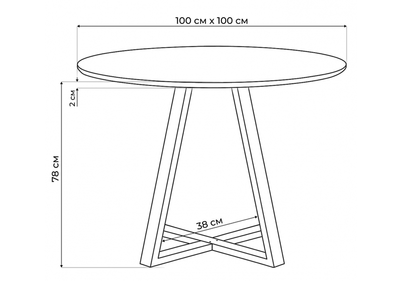 Стол стеклянный, Норфолк 100 серый мрамор / черный