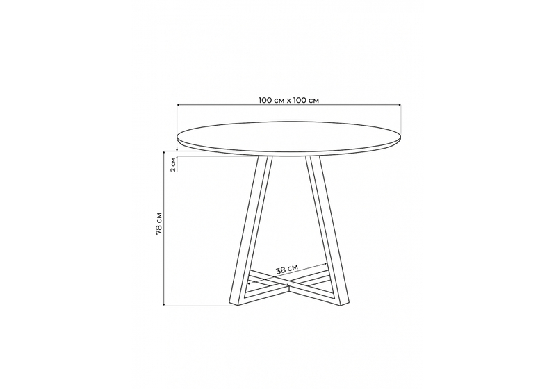 Стол стеклянный, Норфолк 100 белый мрамор / черный