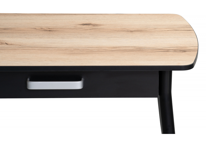 Стол деревянный, Вики 90х60х77 делано / черный