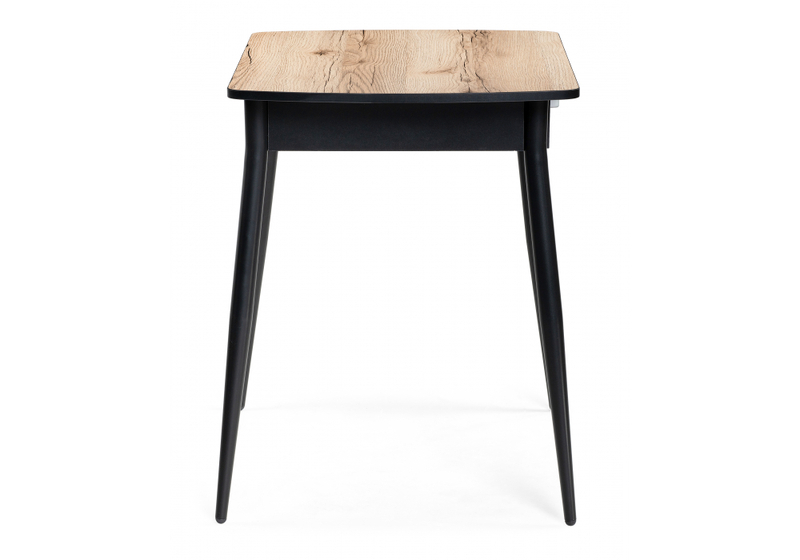 Стол деревянный, Вики 90х60х77 делано / черный