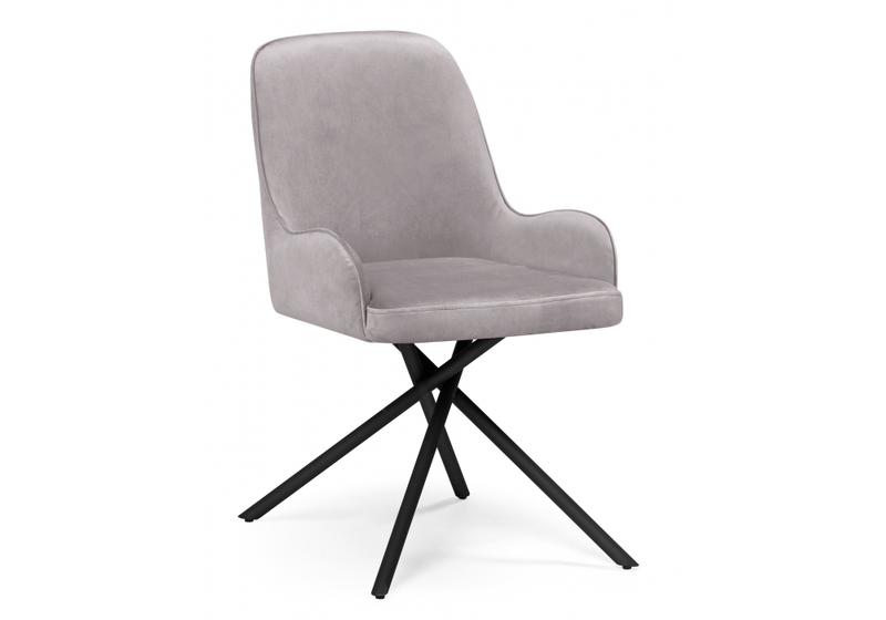 Стул на металлокаркасе, Галтер MR-28 / черный