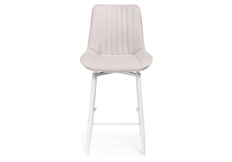 Барный стул, Седа К крутящийся молочный / белый