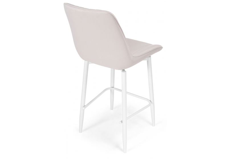 Барный стул, Седа К крутящийся молочный / белый