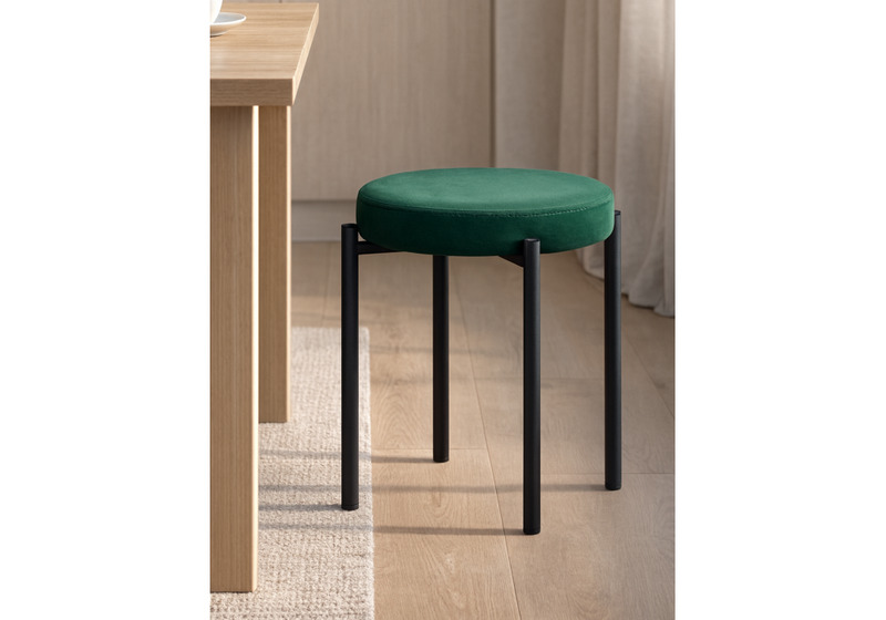 Табурет, Кудо velutto 33 / черный