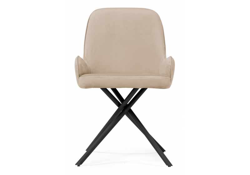 Стул на металлокаркасе, Галтер MR-26 / черный