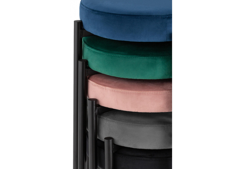 Табурет, Кудо velutto 32 / черный