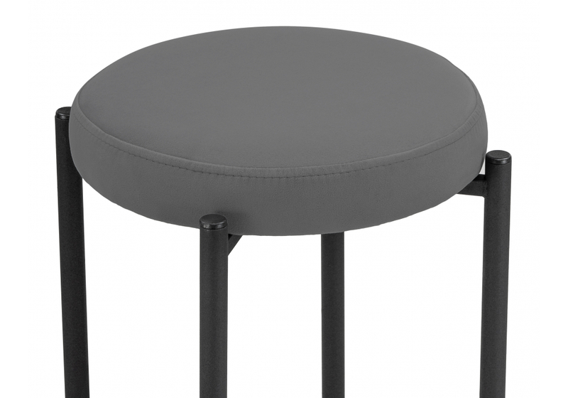 Табурет, Кудо velutto 32 / черный
