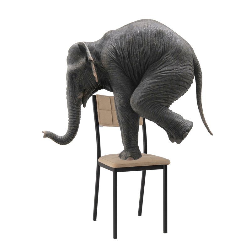 Стул на металлокаркасе, Бекал латте / черный матовый