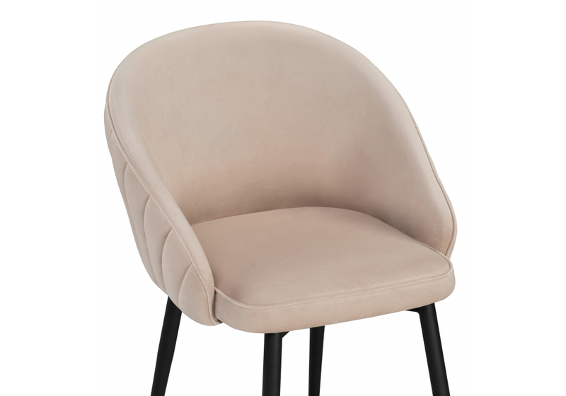 Стул на металлокаркасе, Сутгайн MR-26 / черный