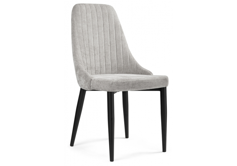 Стул на металлокаркасе, Kora black / gray