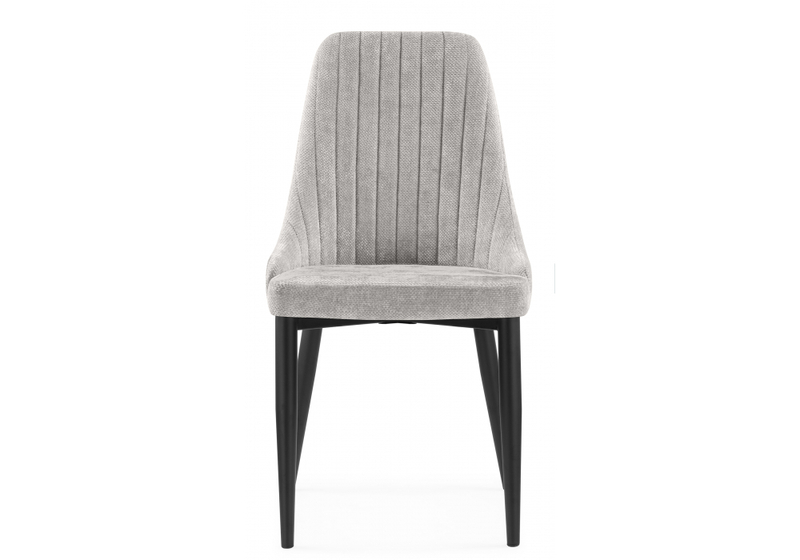 Стул на металлокаркасе, Kora black / gray