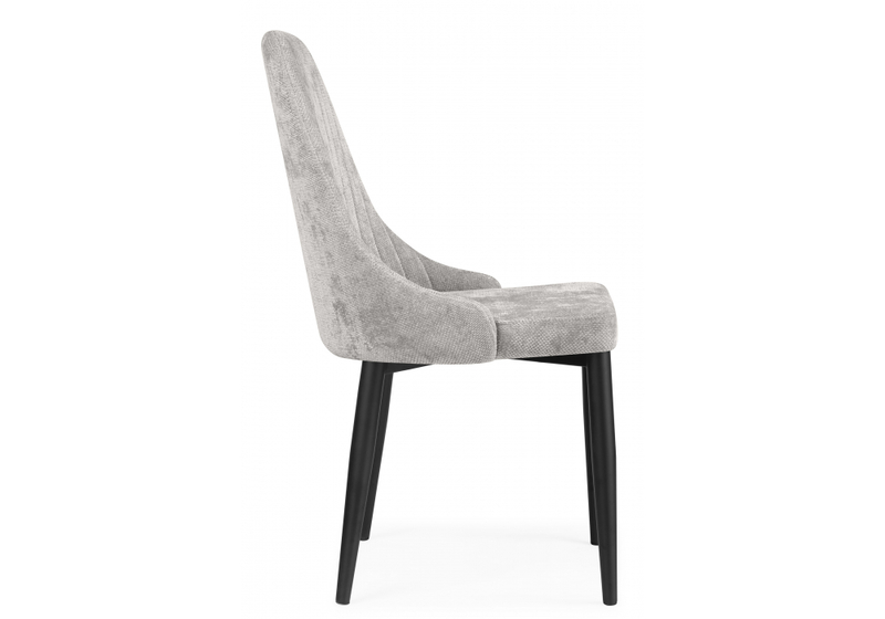 Стул на металлокаркасе, Kora black / gray