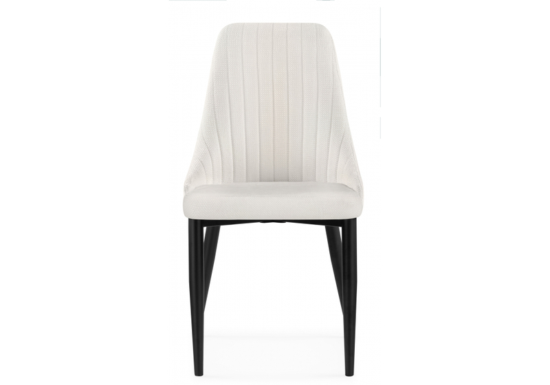 Стул на металлокаркасе, Kora white / black