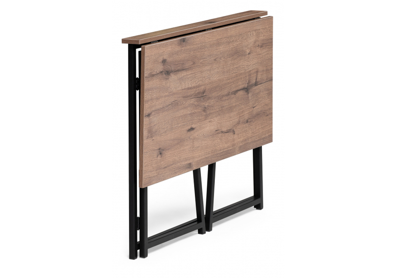 Компьютерный стол, Бринг складной 90х55х74 дуб велингтон