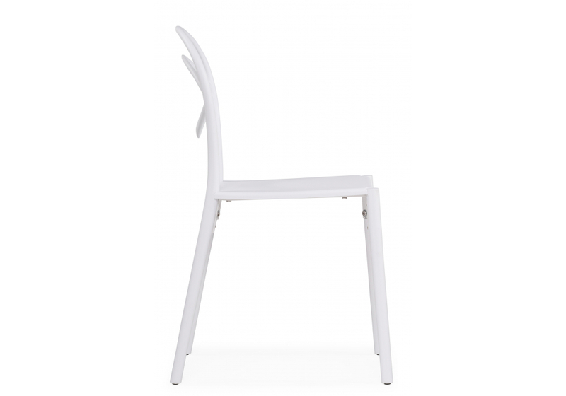 Пластиковый стул, Simple white