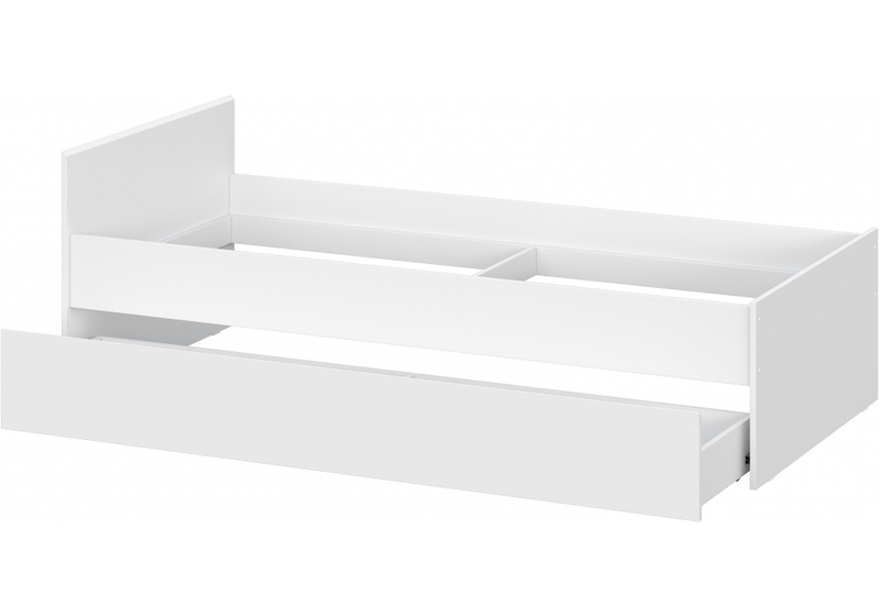 Кровать, Валенсия белый текстурный