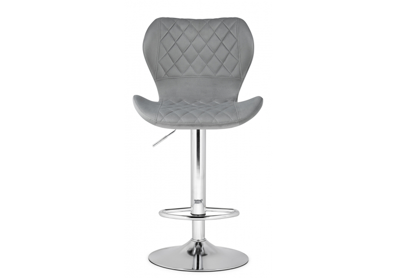 Барный стул, Porch chrome / gray