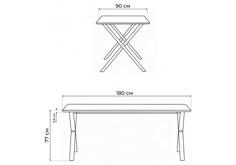 Керамический стол, Селена 3 180х90х77 белый мрамор / золото