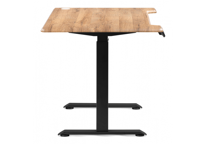 Компьютерный стол, Маркос с механизмом подъема 140х80х75 дуб вотан / черный