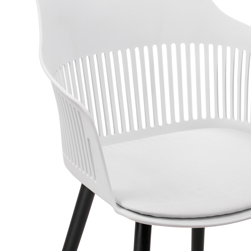 Пластиковый стул, Crocs white / black