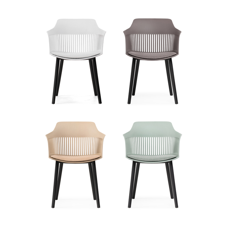 Пластиковый стул, Crocs white / black