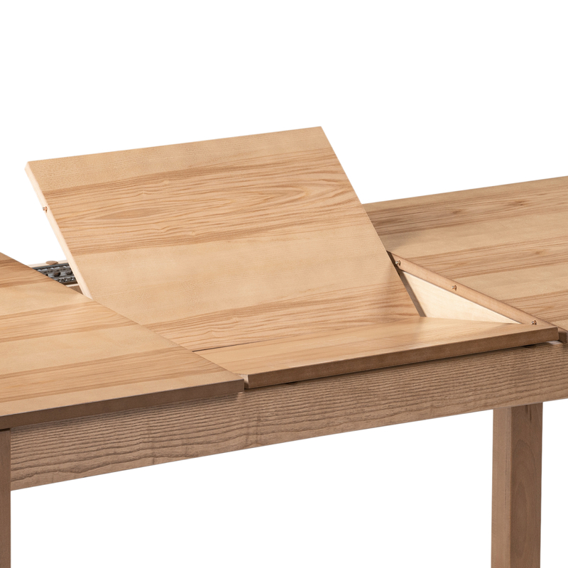 Стол деревянный, Аделик 160(220)х90х76 дуб