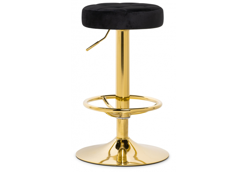 Барный стул, Marun black / gold
