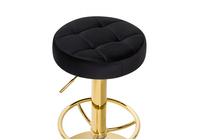 Барный стул, Marun black / gold