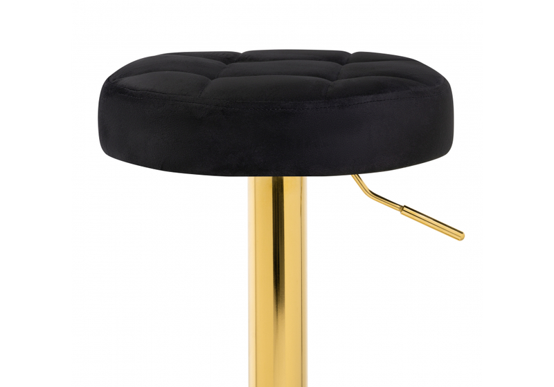 Барный стул, Marun black / gold