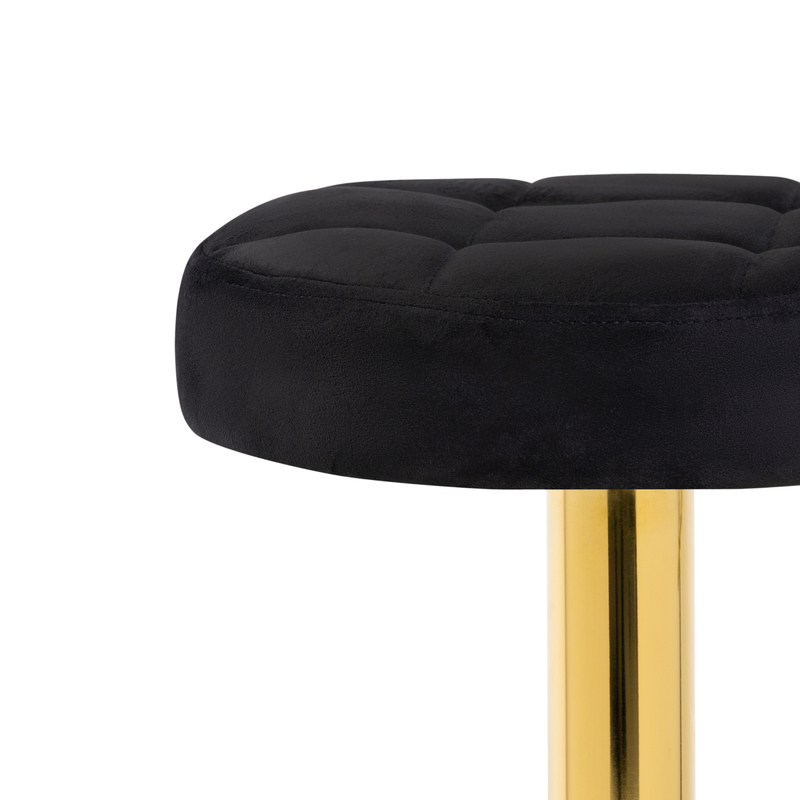 Барный стул, Marun black / gold