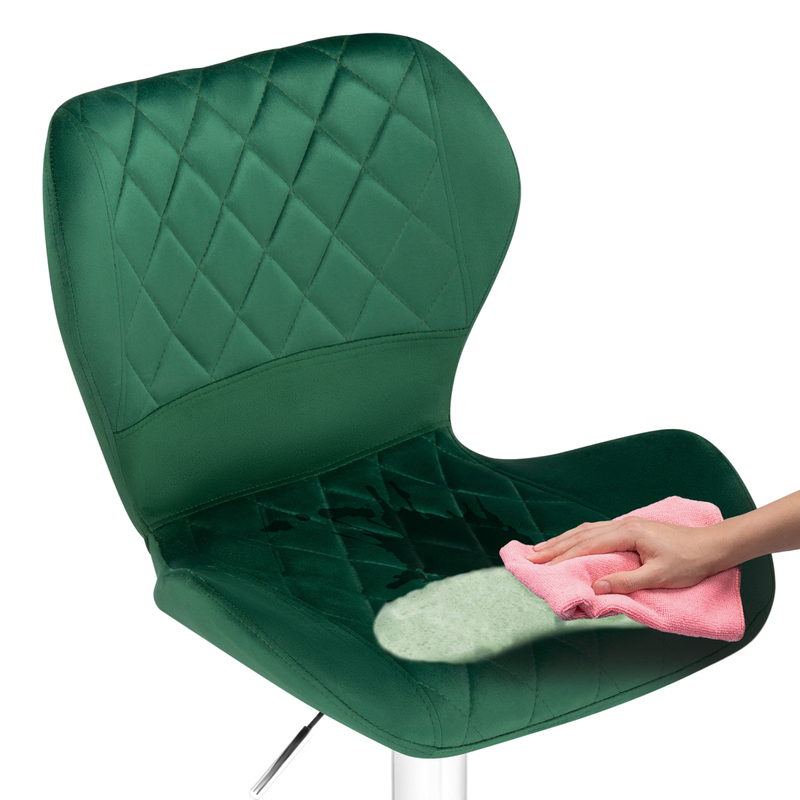 Барный стул, Porch green / chrome