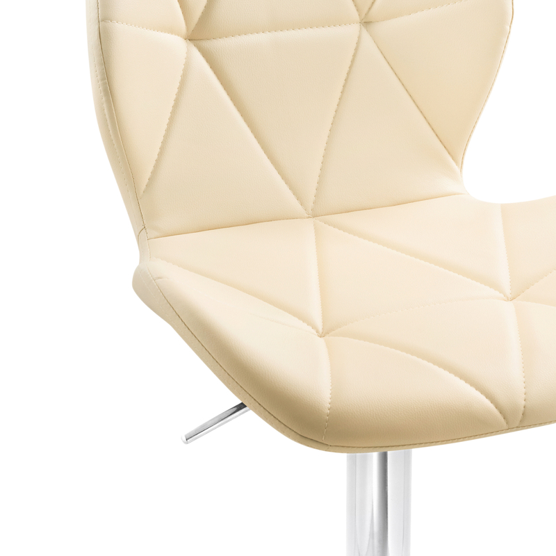 Барный стул, Trio beige / chrome