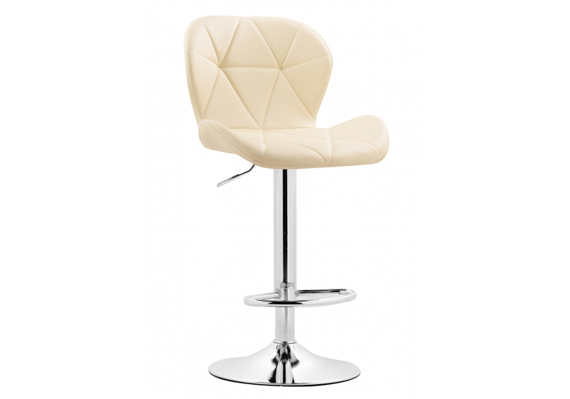 Барный стул, Trio beige / chrome