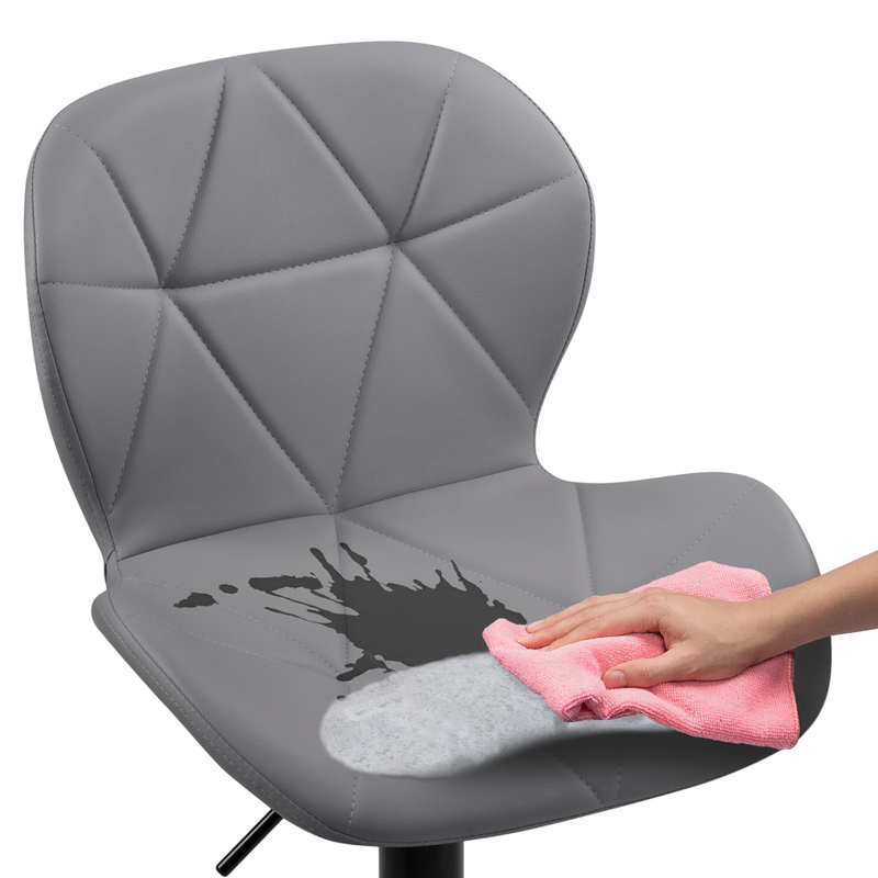 Барный стул, Trio light gray / black