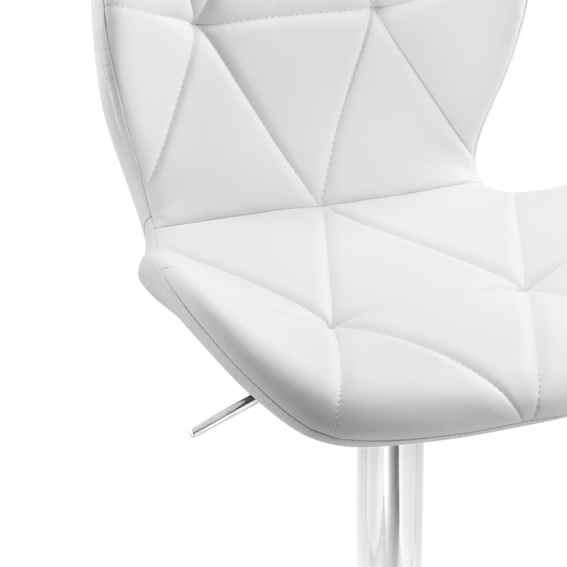 Барный стул, Trio white / chrome