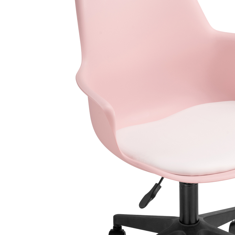 Компьютерное кресло, Tulin white / pink / black
